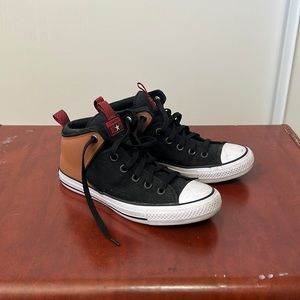 Two tone converse high tops